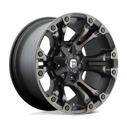 Fuel 1PC VAPOR 18X9 5X4.5/5.0 78 M-BLK DT +1 wheel