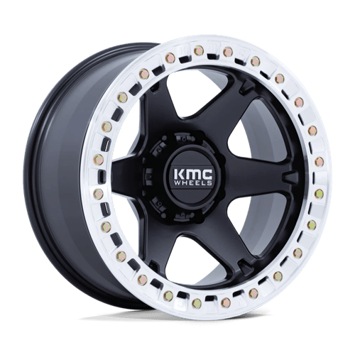 KMC VI BL 20X10 BLANK 72 -48 S-BLK MACH wheel