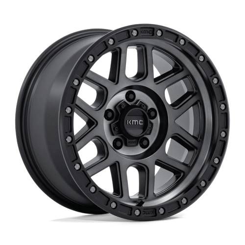 KMC KM544 17X9 5X5.0 S-BLK GTCC -12MM wheel