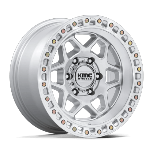 KMC TORX 17X8.5 6X5.5 106 +25 G-SLV MACH-FC wheel