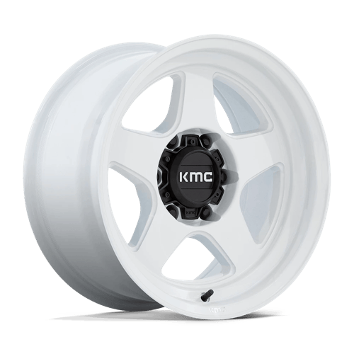 KMC LOBO 17X8.5 6X5.5 106 G-WHT -10 wheel