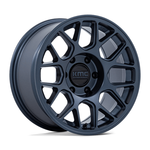 KMC HATCHET 17X8.5 6X5.5 106 -10 MTL-BLUE wheel