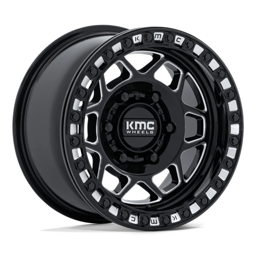 KMC Powersports TORX UTV BL 15X7 6X5.5 100 +38 GBLK-MILL wheel