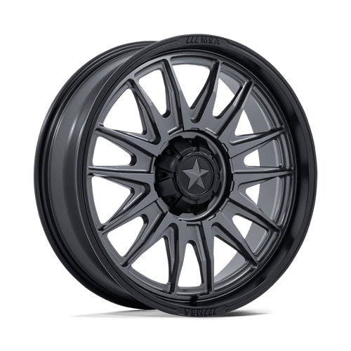 MSA Offroad Wheels COMMANDER UTV 22X7 5X4.5 +0 GUN-MB wheel