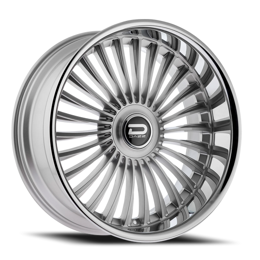 Dazz Merlot 24x10 Gloss wheel
