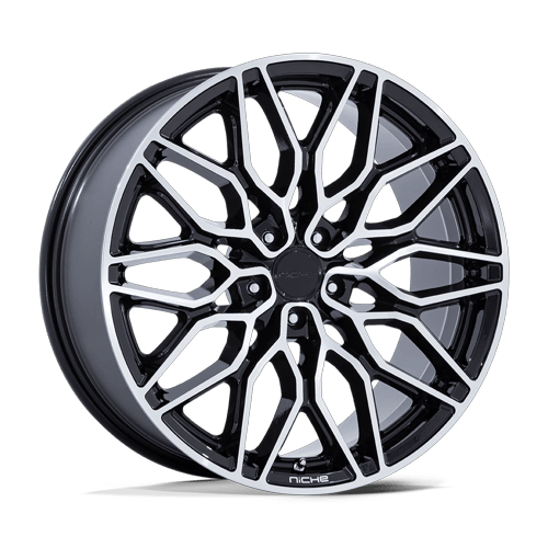 Niche 1PC CALABRIA 5 22X10.5 5X112 66 +38 GBLK-MCH wheel
