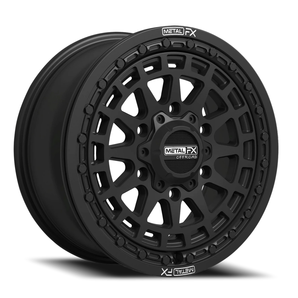 Metal-FX Outlaw 6R Beadlock UTV 15x7 Satin wheel
