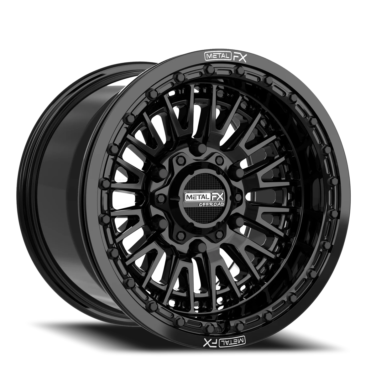 Metal-FX Slayer 6R UTV 15x8 Gloss wheel