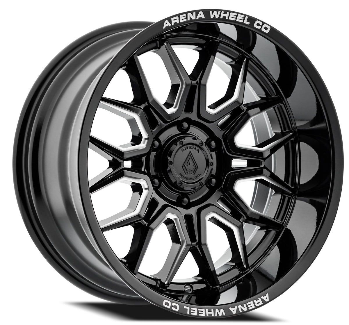 Arena Violator 20x10 Gloss Black wheel