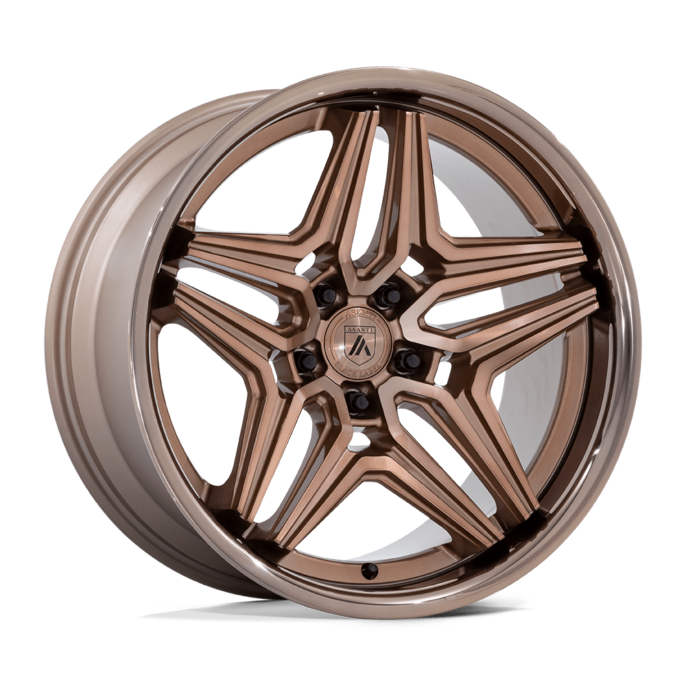 Asanti Black DUKE 20X9 BLANK 72 +15 PLTNM-BRNZ wheel