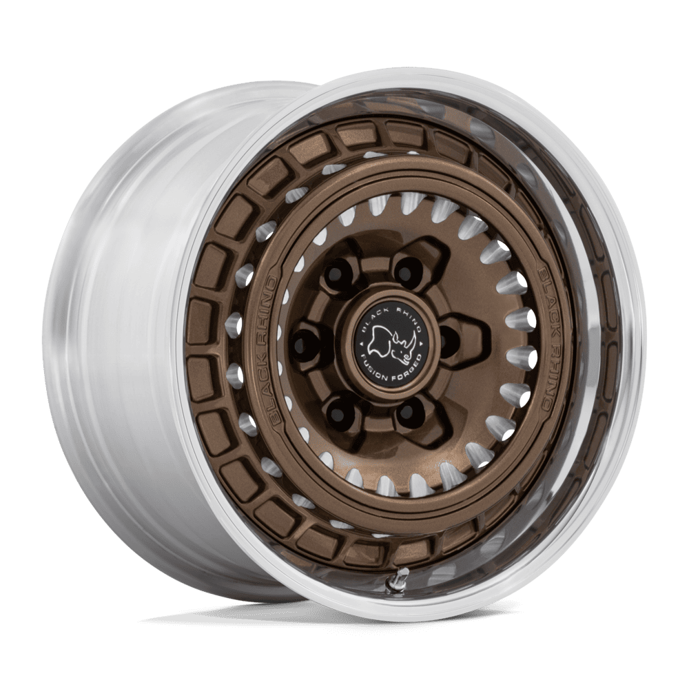 Black Rhino Hard Alloys BASTION 17X8.5 6X5.5 106 +25 G-BNZ-MILL wheel