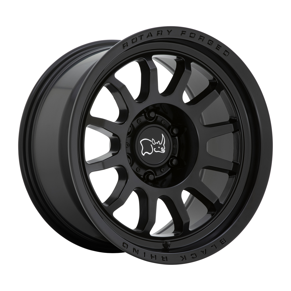 Black Rhino Hard Alloys RAPID 17X9 6X4.5 76 +12 M-BLK wheel