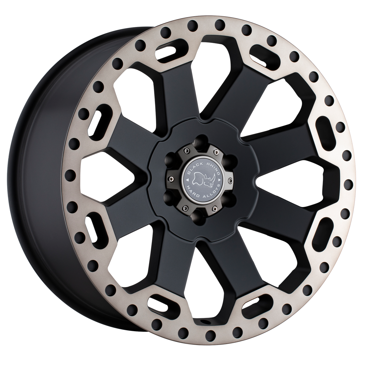 Black Rhino Hard Alloys BR WARLORD 17X8 5X114 +35 76 M-BLK DDT wheel