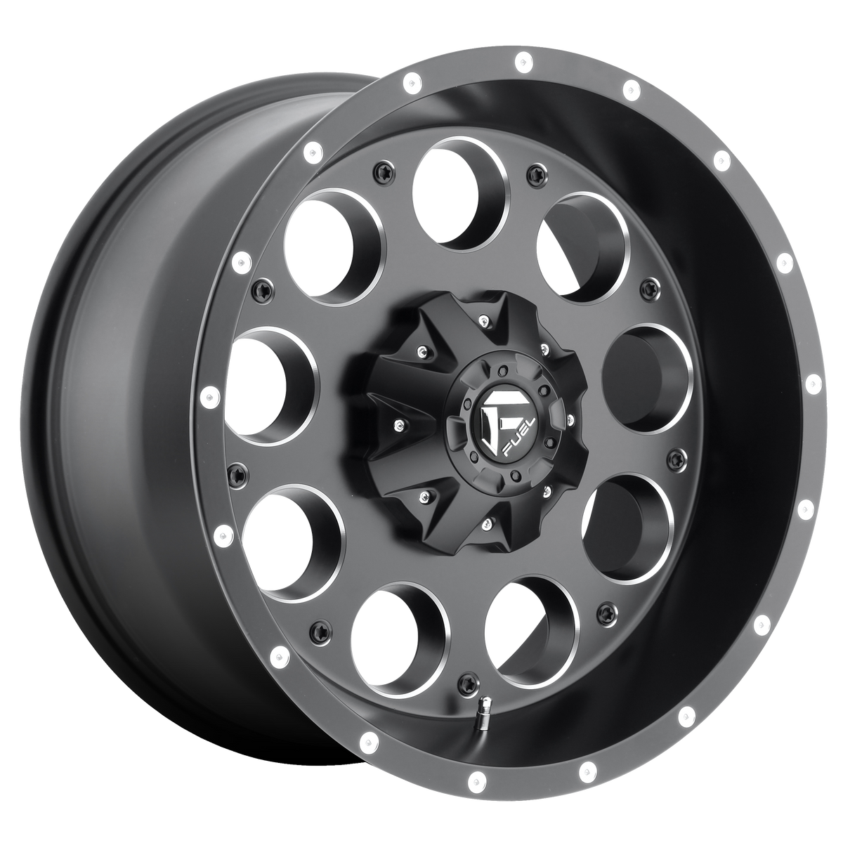 Fuel 1PC REVOLVER 15X8 5X4.5/4.75 72 NB -18 wheel
