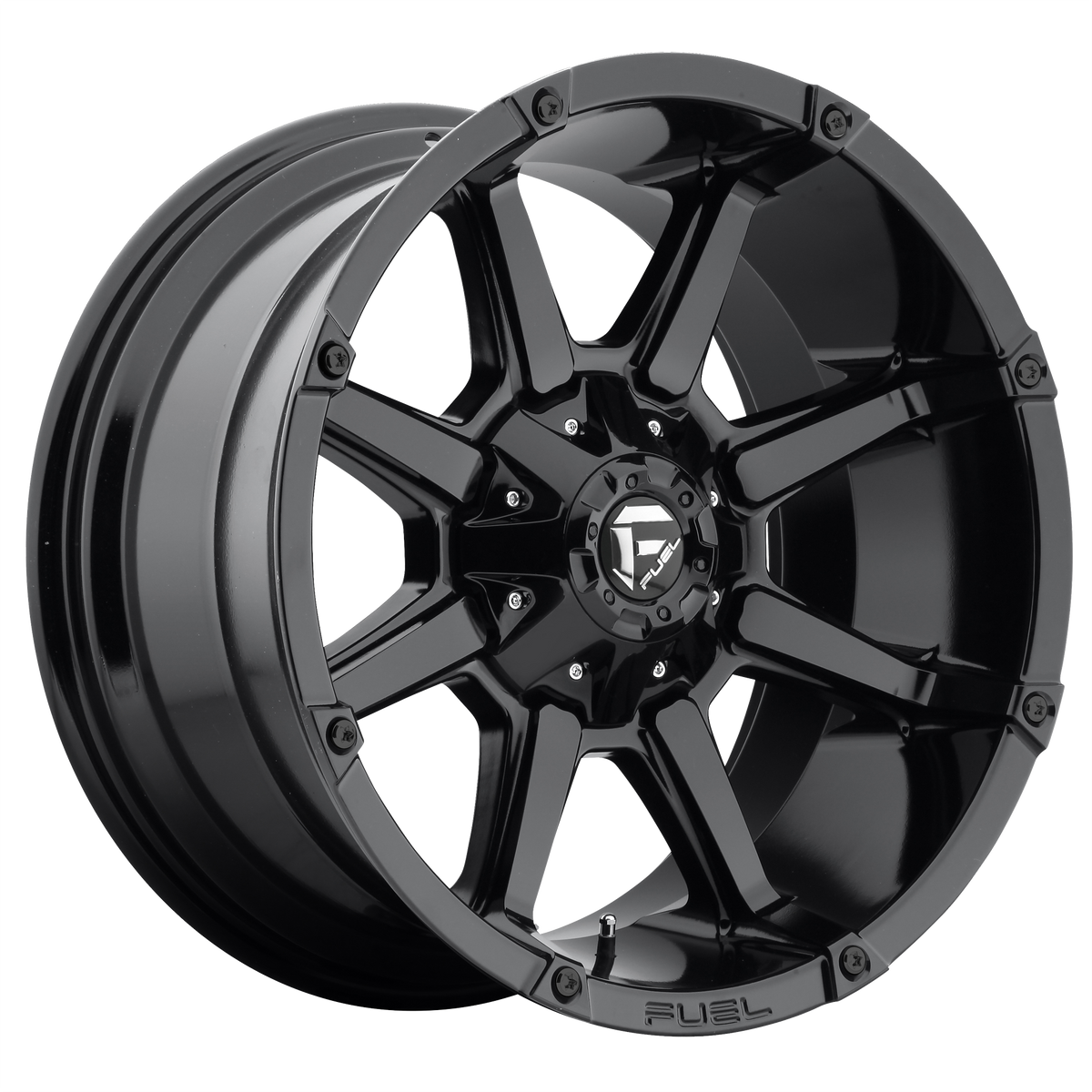 Fuel 1PC COUPLER 20X10 8X6.5 125.1 BL -12 wheel