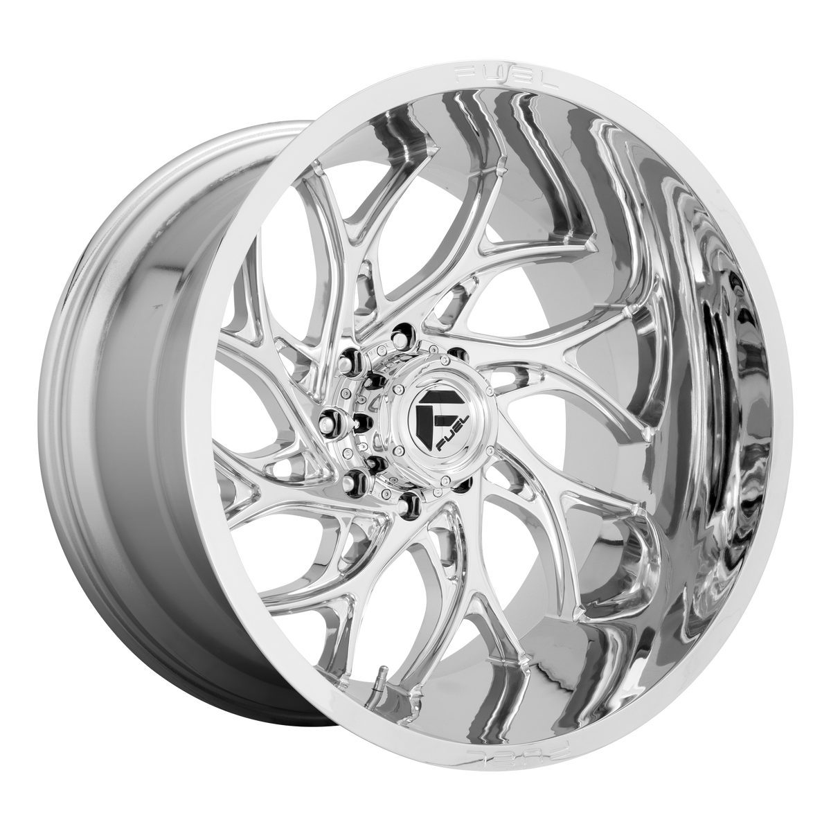 Fuel 1PC D740 RUNNER 20X10 8X6.5 125.2 P -18MM wheel