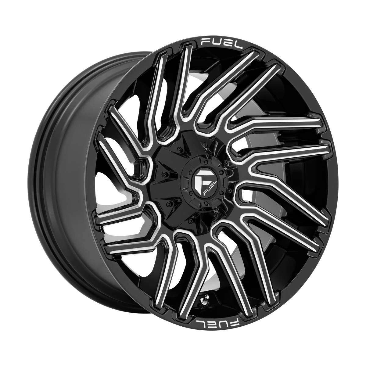 Fuel 1PC TYPHOON 20X9 8X6.5 125.2 NBL 01MM wheel
