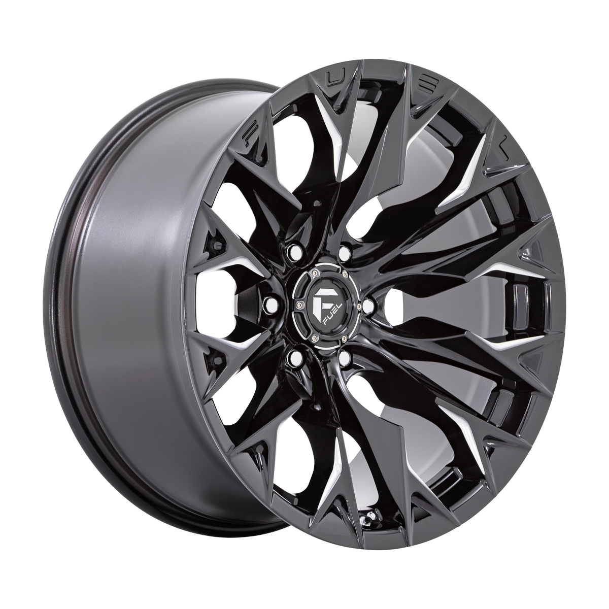 Fuel 1PC FLAME 22X10 6X135 87 NBL -18 wheel