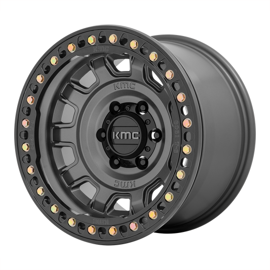 KMC TANK BL 17X9 5X5.0 ANTH -38 wheel