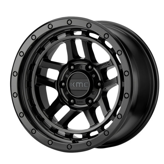 KMC KM540 17X9 5X5.0 S-BLK -12MM wheel