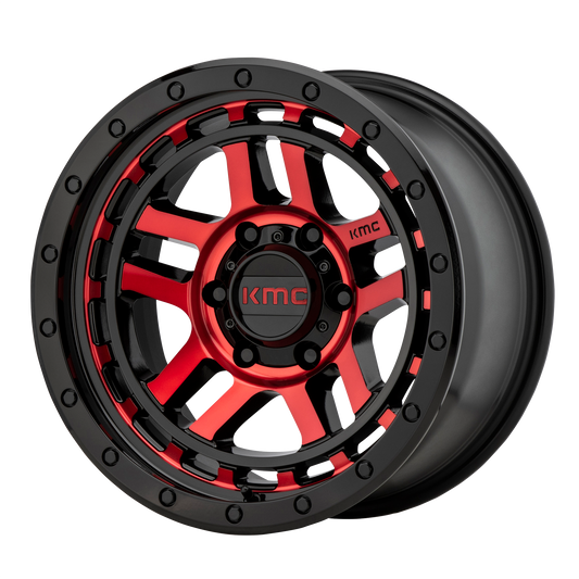 KMC KM540 17X9 6X5.5 G-BLK MCH RTCC -12MM wheel