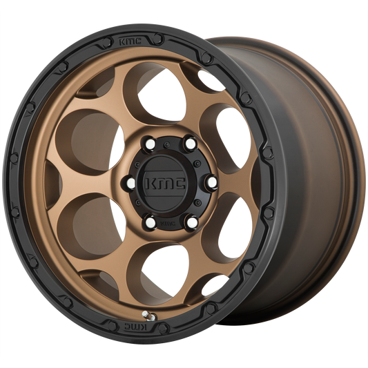 KMC KM541 17X8.5 5X5.0 M-BRZ BLK LP 18MM wheel