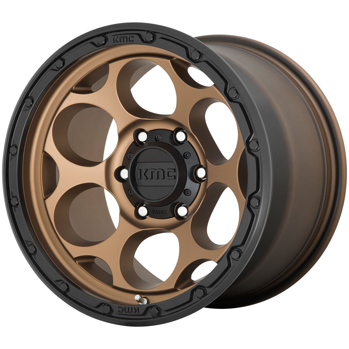 KMC KM541 17X9 5X5.0 M-BRZ BLK LP -12MM wheel