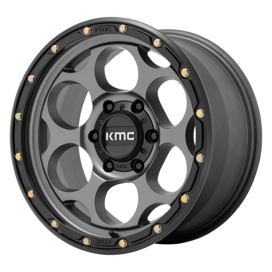 KMC KM541 17X8.5 8X6.5 S-GRY BLK-LP 00MM wheel