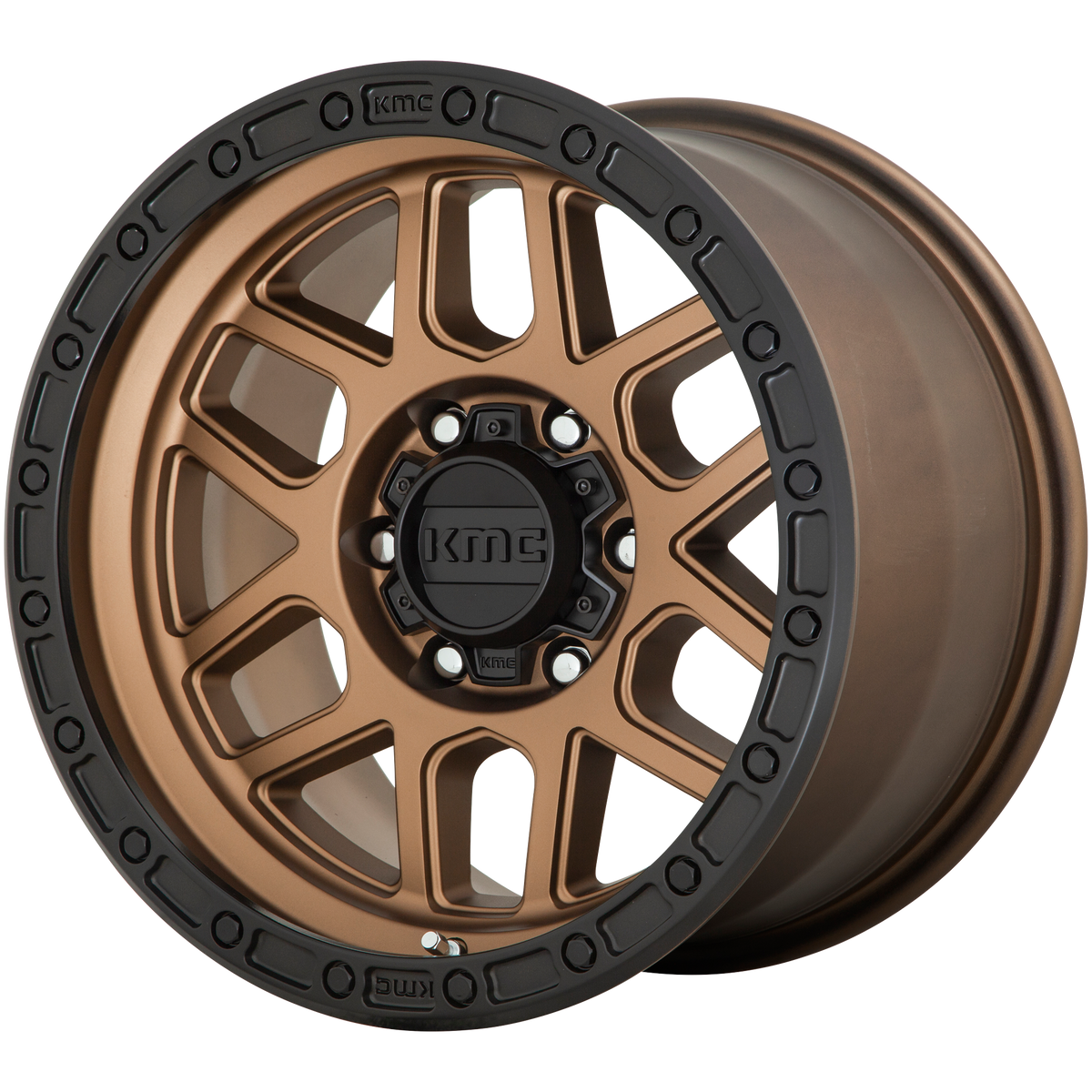 KMC KM544 17X9 6X5.5 M-BRZ BLK LP -12MM wheel