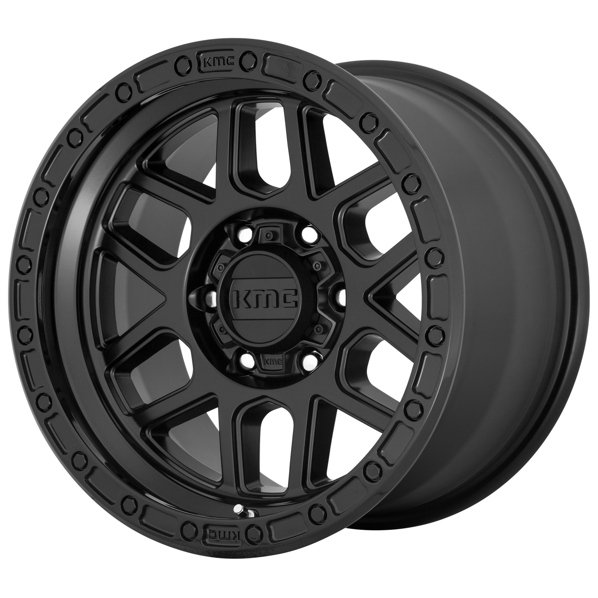 KMC KM544 17X9 5X5.0 S-BLK GB LP -12MM wheel