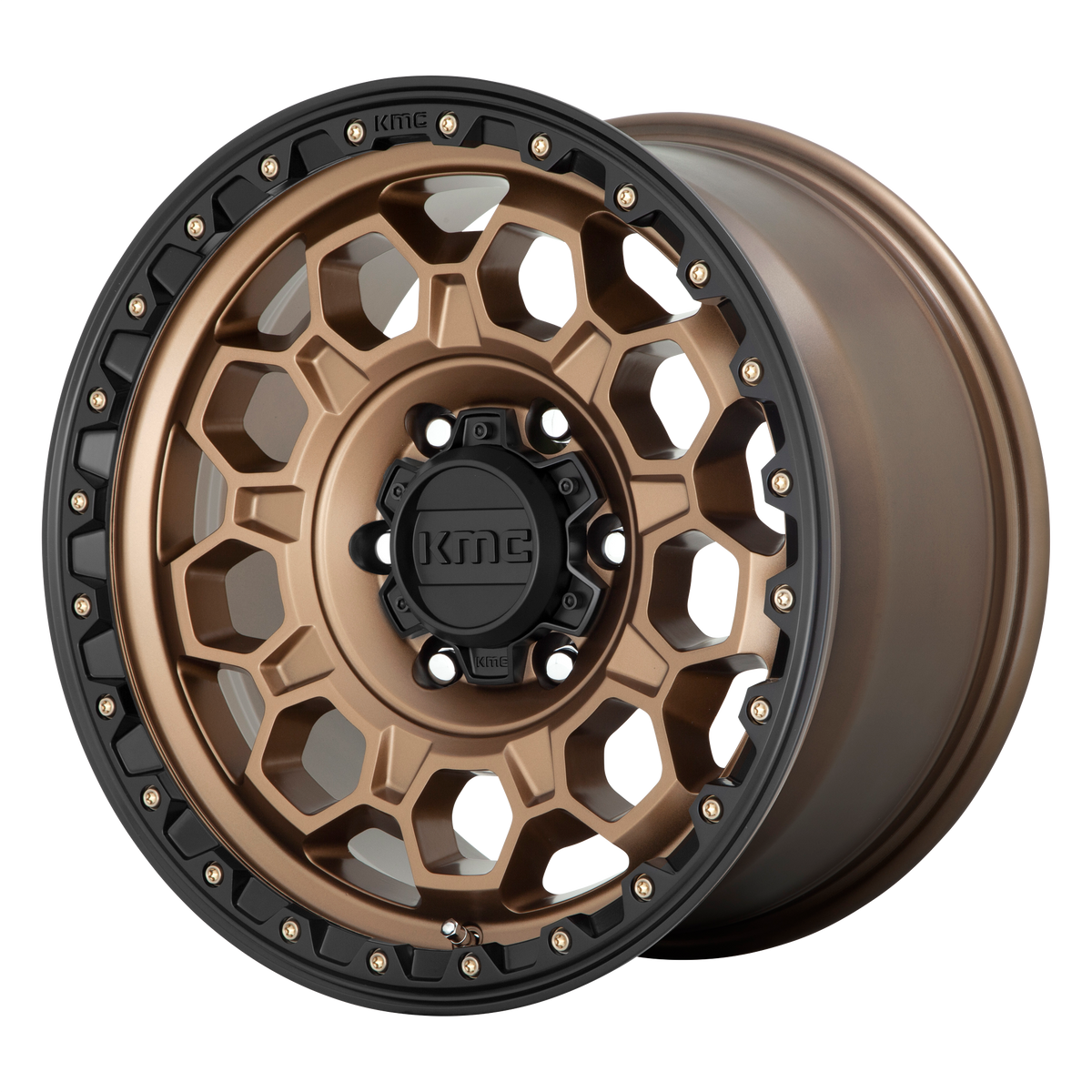 KMC KM545 17X9 6X5.5 M-BRZ BLK LP -12MM wheel