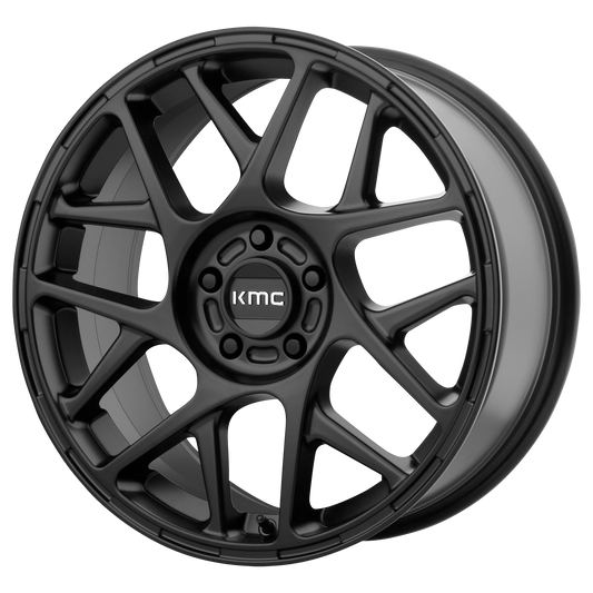 KMC KM708 17X8 5X4.5 S-BLK 38MM wheel