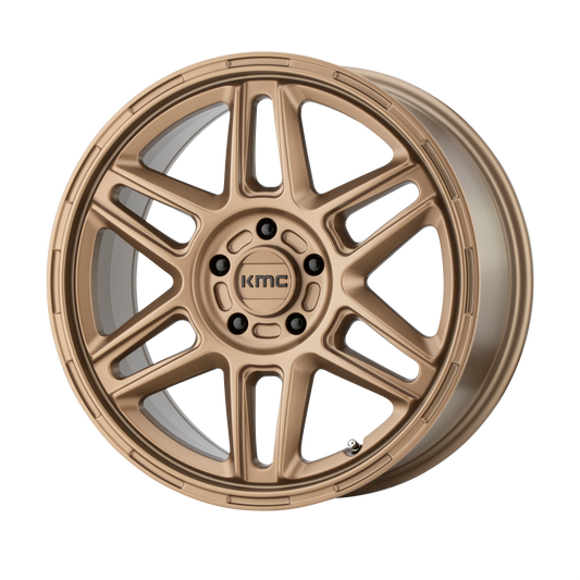 KMC KM716 18X8 5X4.5 M-BRONZE 38MM wheel