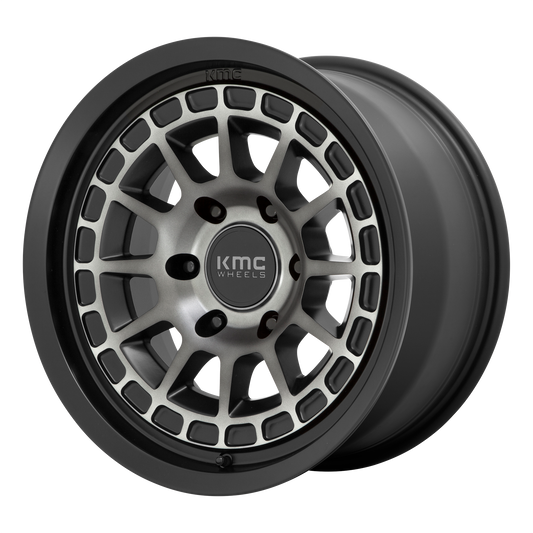 KMC KM719 17X8.5 5X5.0 S-BLK GTCC 00MM wheel