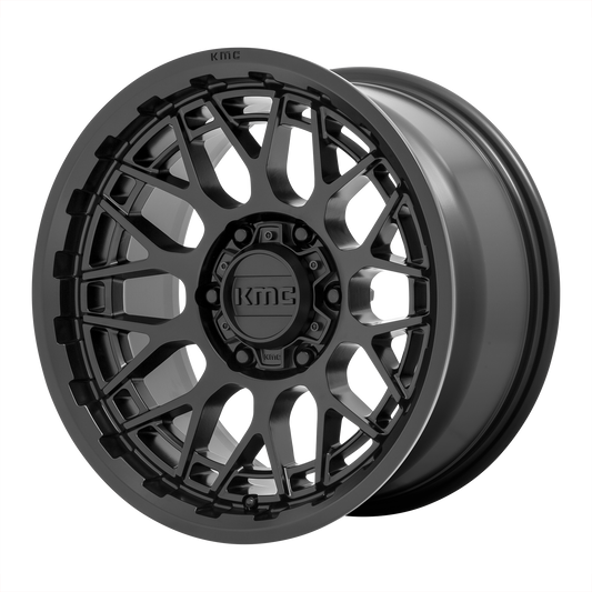 KMC KM722 TECHNIC 18X9 6X4.5 S-BLK +18 wheel