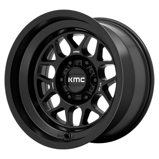 KMC TERRA 16X8 6X5.5 106 S-BLK +0 wheel