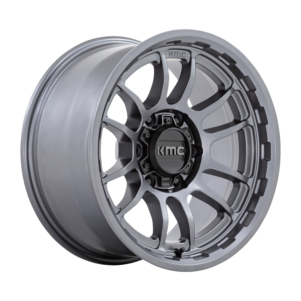 KMC KM727 WRATH 17X8.5 6X5.5 106.1 M-ANTH +0 wheel