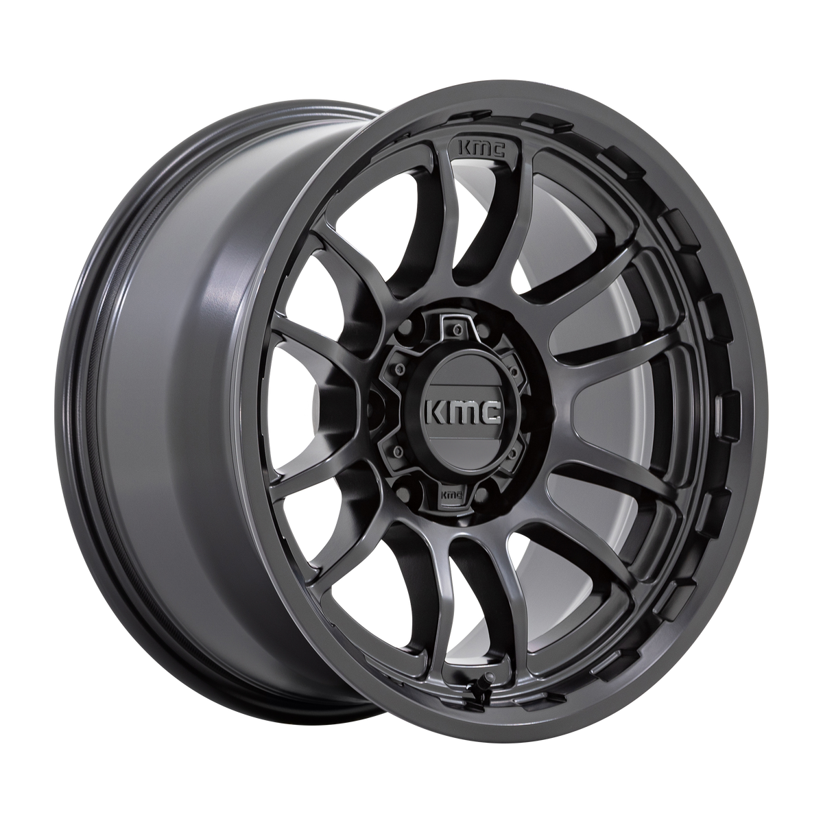 KMC KM727 WRATH 17X8.5 5X5.0 71.5 S-BLK -10 wheel