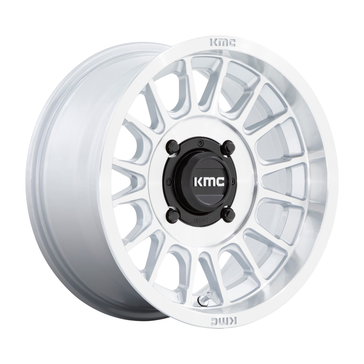 KMC Powersports IMPACT UTV 15X7 4X137 96 SLV-MACH +10 wheel