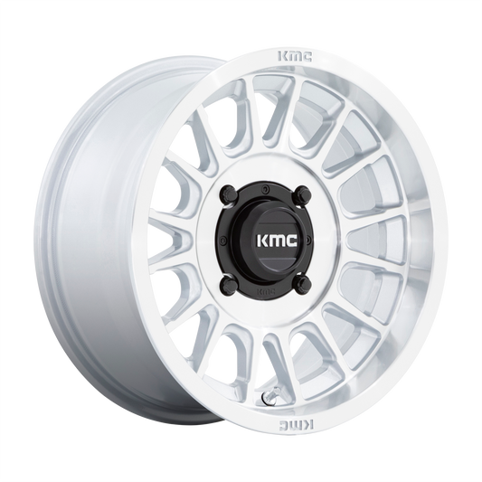 KMC Powersports IMPACT UTV 15X7 4X137 96 SLV-MACH +10 wheel