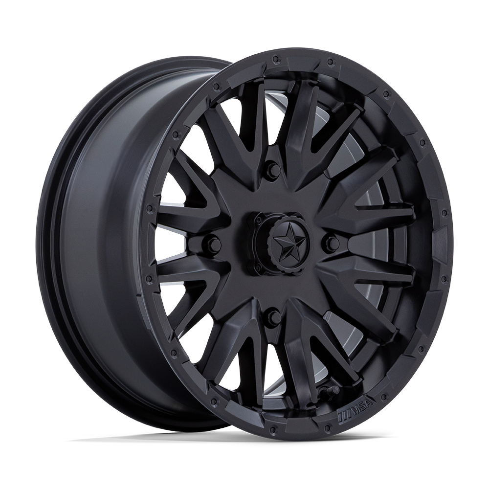 MSA Offroad Wheels CREED UTV 14X7 4X110 86 -47 M-BLK wheel