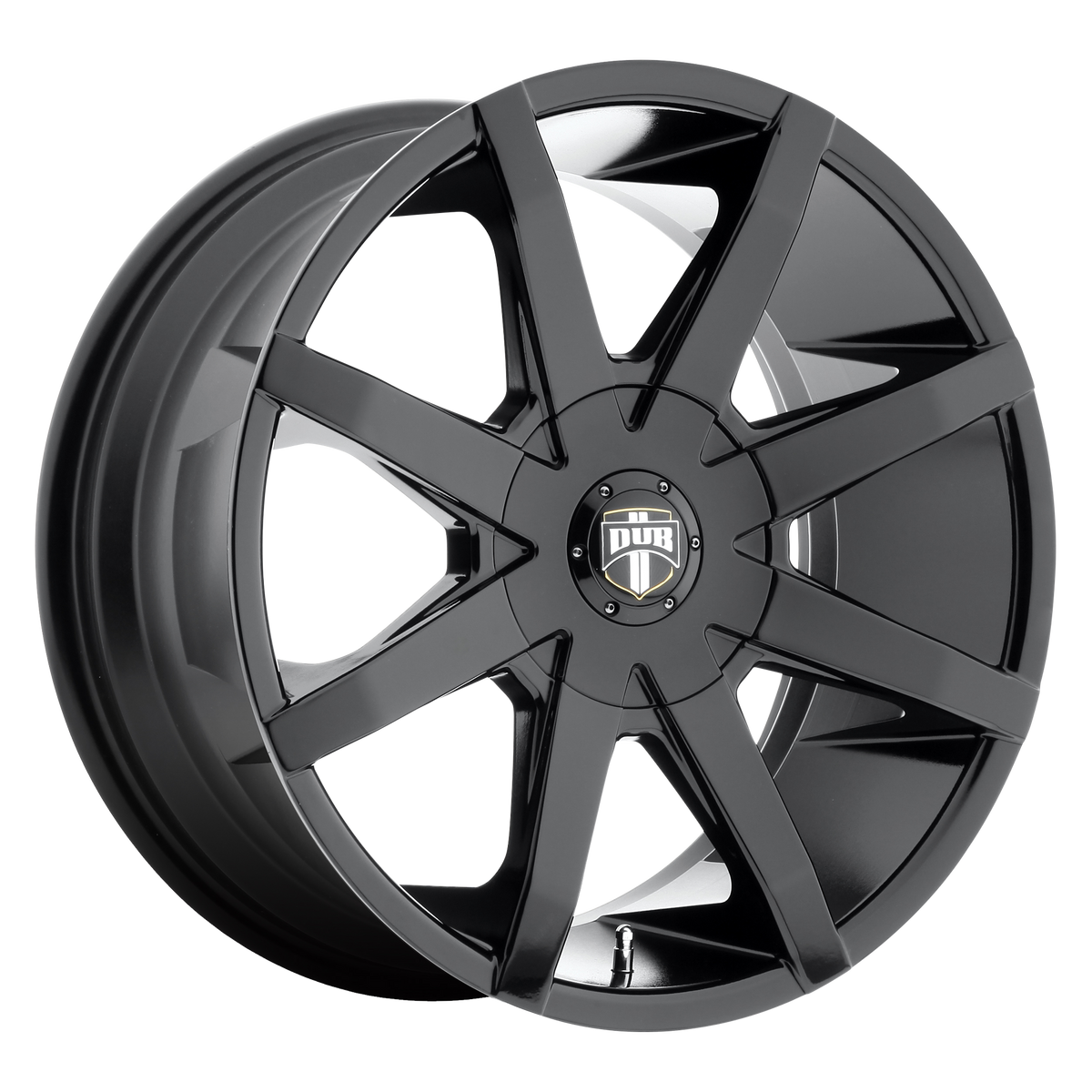 DUB 1PC PUSH 20X8.5 5X4.5/120 72 BL +35 wheel