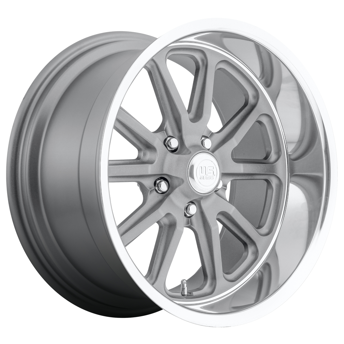 US Mag 1PC RAMBLER 18X7 5X4.75 72 +1 T-GRY DC-LP wheel