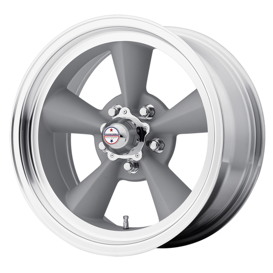 American Racing Vintage VN309 TT-O 15X5 5X4.5 VN-SLV/POL 2.75BS wheel