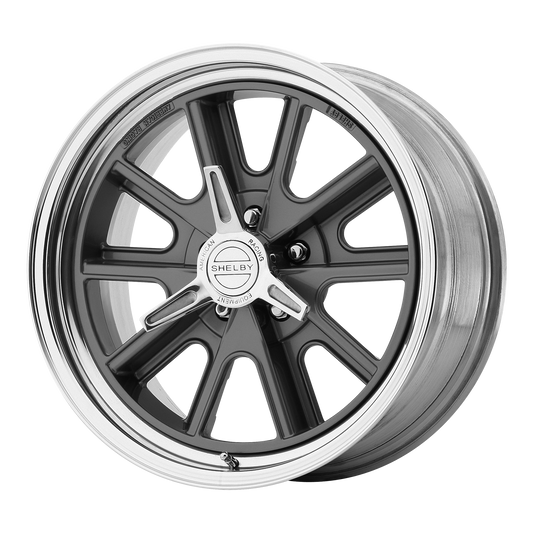 American Racing Vintage VN427 COBRA 17X8 5X4.75 MG-GRY 4.5BS wheel