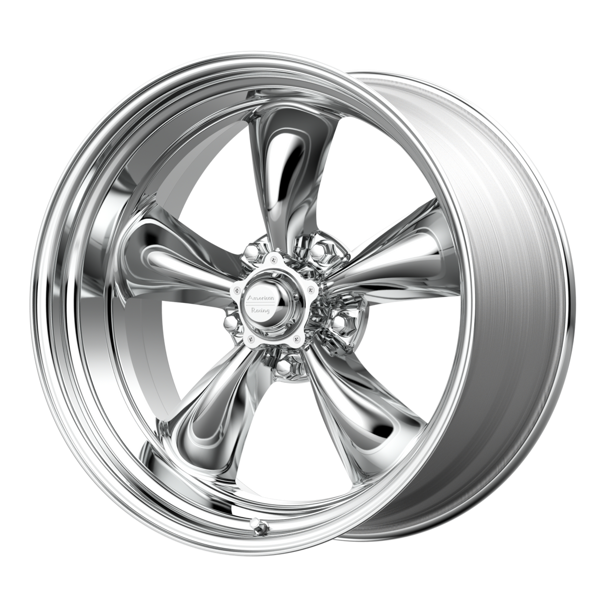 American Racing Vintage VN515 TT-II 1PC 16X7 5X5 POL 4.0BS wheel