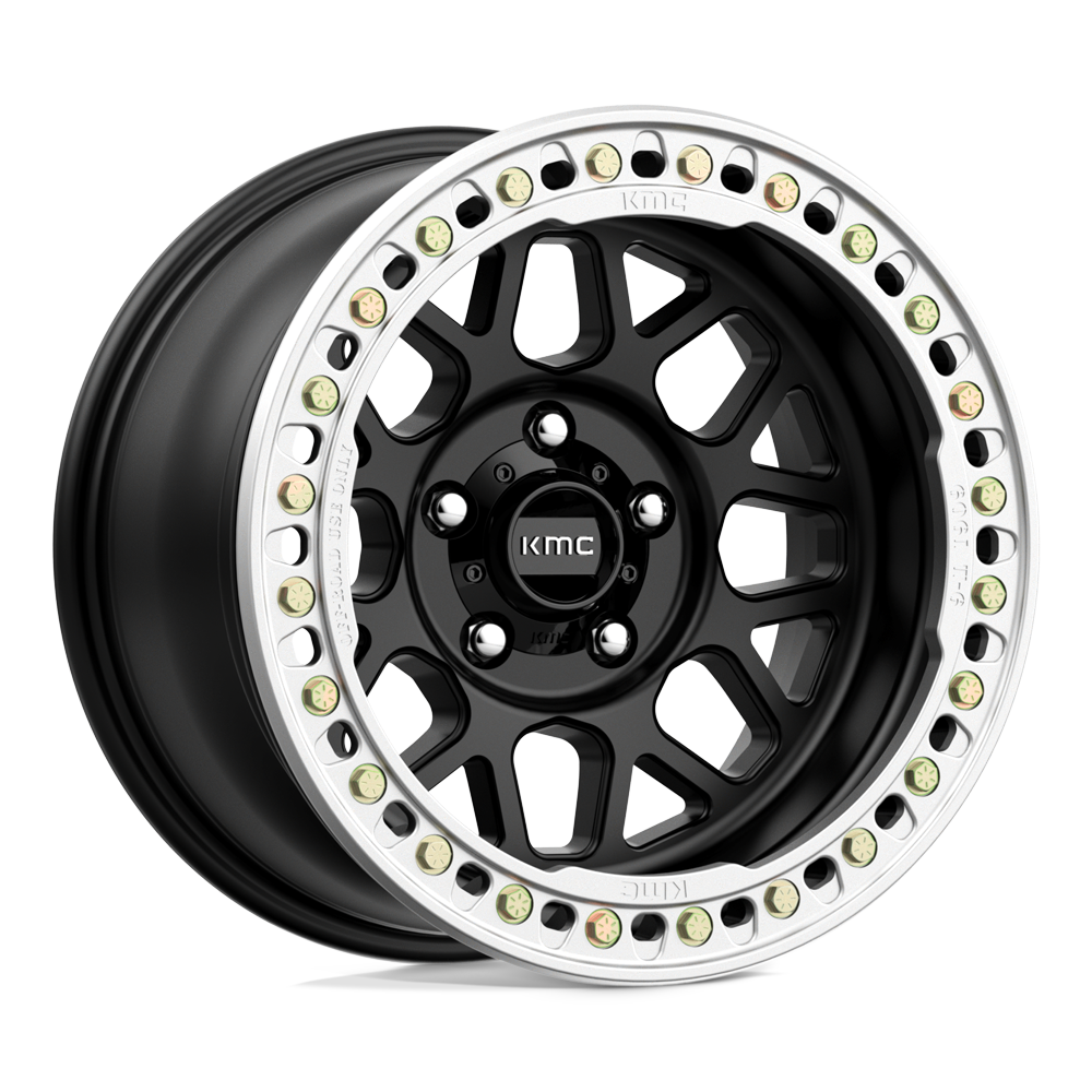 KMC Grenade Crawl Beadlock Wheel | Aggressive Off-Road Beadlock Design