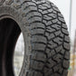 A closeup of the Toyo Open Country R/T Trail's Tread and sidewall.