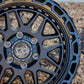 Close-up Of Black Rhino Holocomb Wheel, Matte Black Finish