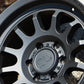 Close-up of the Black Rhino Rapid Wheel in a Matte Black Finish.